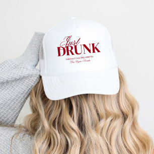 Drunk In Love Cocktails Bachelorette Weekend Trucker Hat