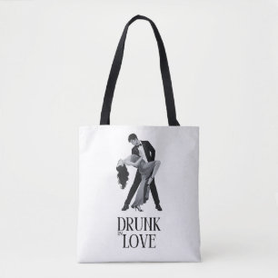 Drunk in Love Design   Dancing Couple Bridal  Tote Bag