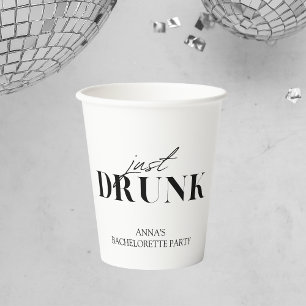 Drunk in Love   Just drunk Bachelorette Paper Cups