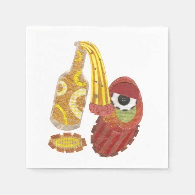 Drunk Mango Napkins (Front)