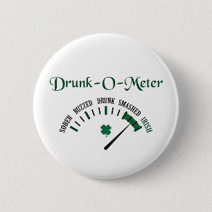 Drunk Metre 6 Cm Round Badge