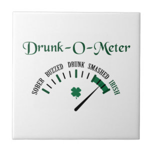 Drunk Metre Ceramic Tile
