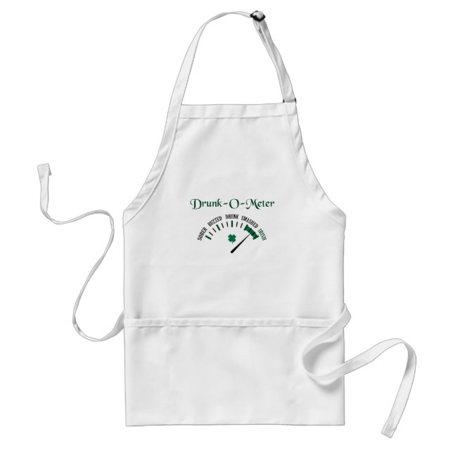 Drunk Metre Standard Apron (Front)