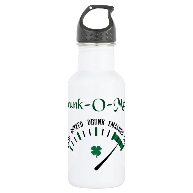 Drunk-O-Metre 532 Ml Water Bottle (Front)