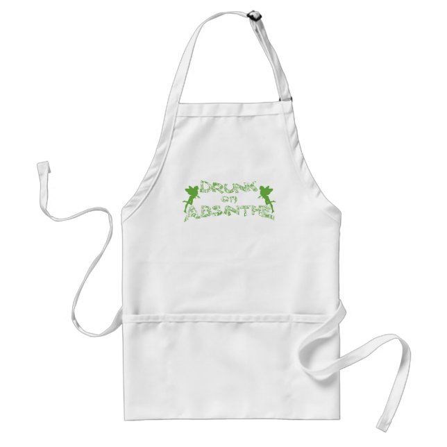 Drunk On Absinthe Standard Apron (Front)