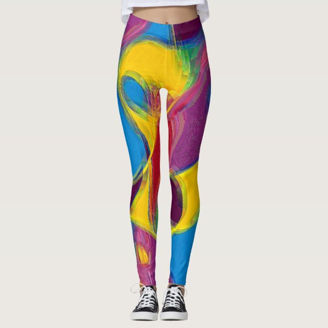 Drunk on Candy Leggings (Front)