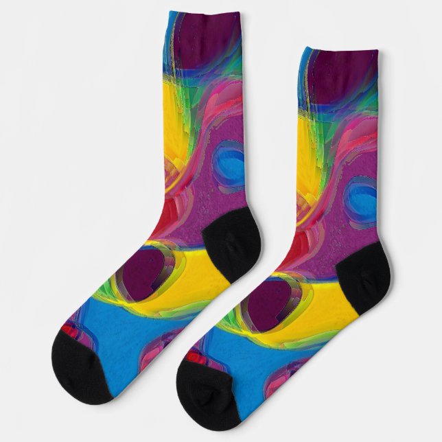 Drunk on Candy Socks (Left)
