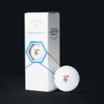 Drunk Santa Callaway Supersoft golf balls 3 pk<br><div class="desc">Drunk Santa golf balls are fun additions for golf games during the Christmas holiday season. Drunk Santa is Steamy Raimon original cartoon art.</div>