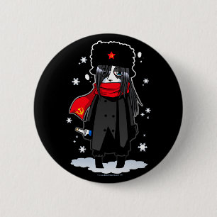 Drunk Soviet Panda Pin