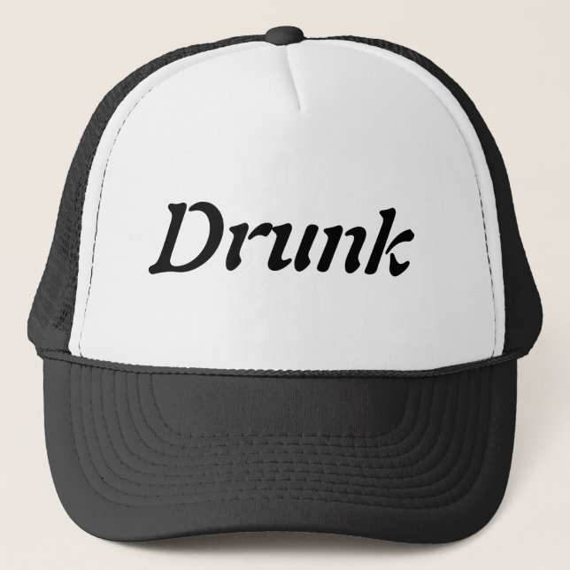 Drunk Trucker Hat (Front)
