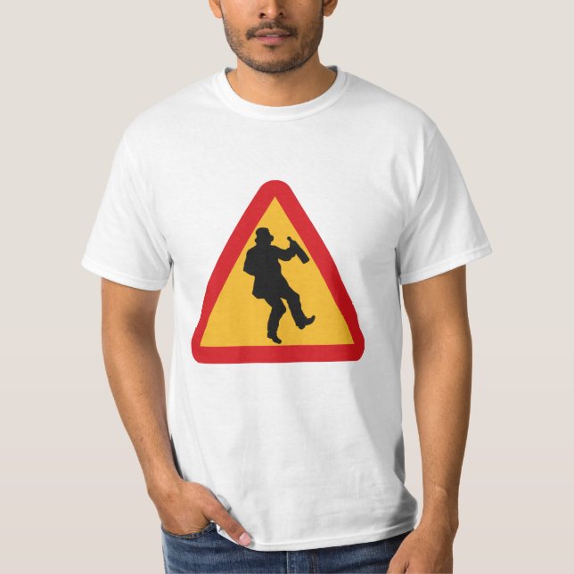 Drunk Warning shirts & jackets (Front)