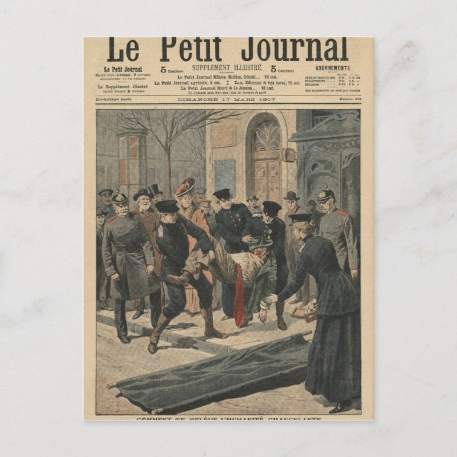 Drunkards in Berlin Postcard (Front)