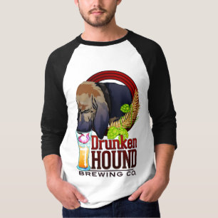 Drunken Hound Brewing Co. 3/4 T-Shirt