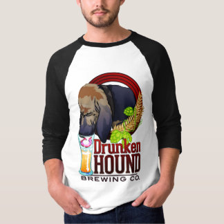 Drunken Hound Brewing Co. 3/4 T-Shirt