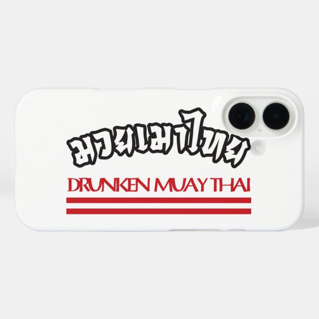 Drunken Muay Thai Case-Mate iPhone Case (Back (Horizontal))