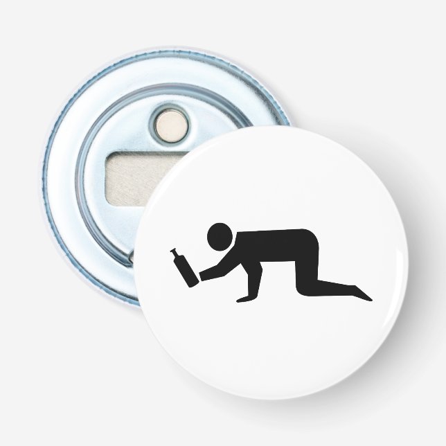 Drunken People Bottle Opener (Front)