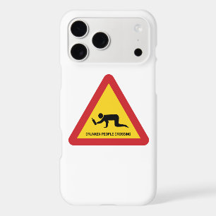 DRUNKEN PEOPLE CROSSING TRAFFIC SIGN