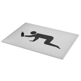 Drunken People Cutting Board