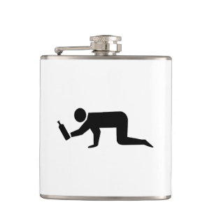 Drunken People Hip Flask