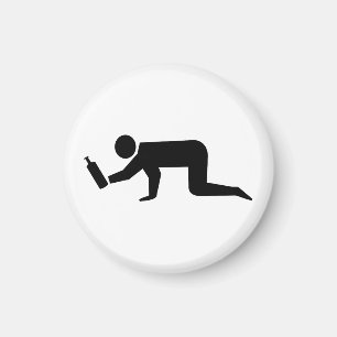 Drunken People Magnet