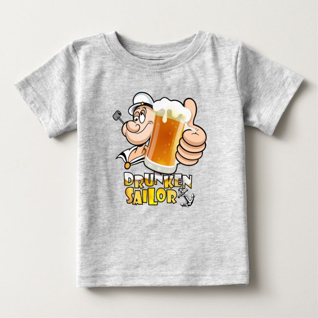 Drunken Sailor | Baby T-Shirt (Front)