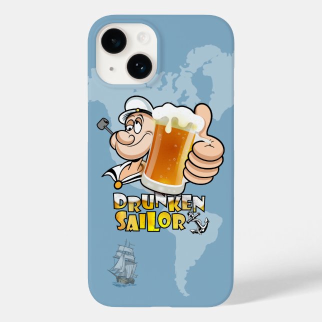 Drunken Sailor | Case-Mate iPhone Case (Back)
