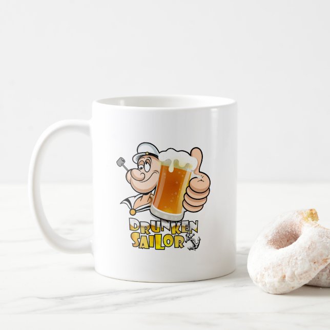 Drunken Sailor | Classic Mug #11 (With Donut)
