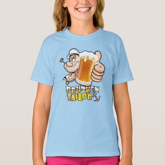 Drunken Sailor | Kids T-Shirt (Front)