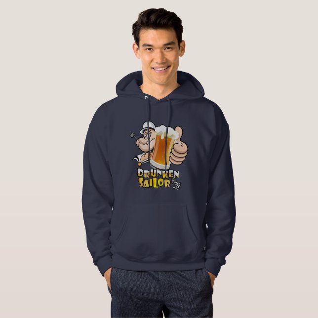 Drunken Sailor | Men Hoodie (Front Full)