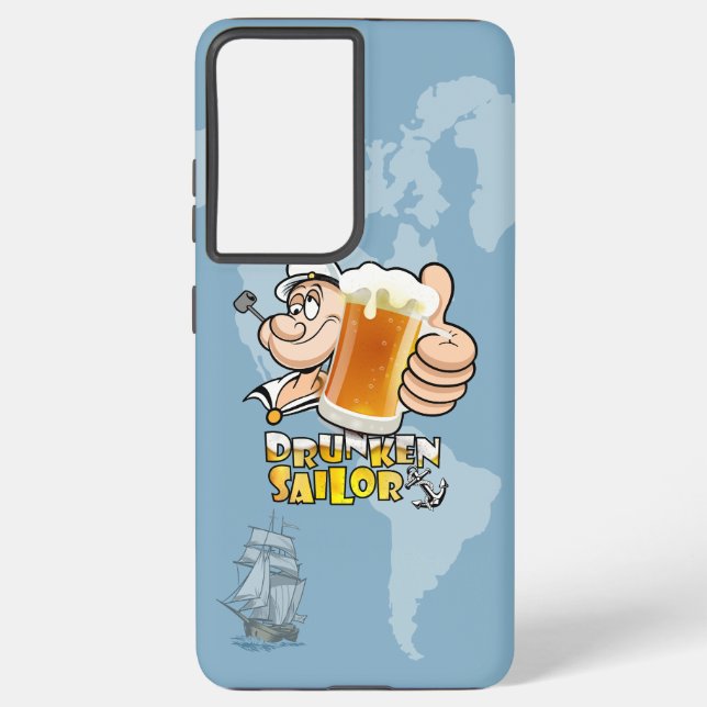 Drunken Sailor | Samsung Galaxy S21+ Case (Back)