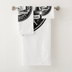 Drunken State University Bath Towel Set