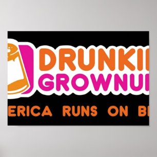 Drunkin Grownups America Version Poster
