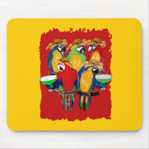 Drunkin Parrots Mouse Pad