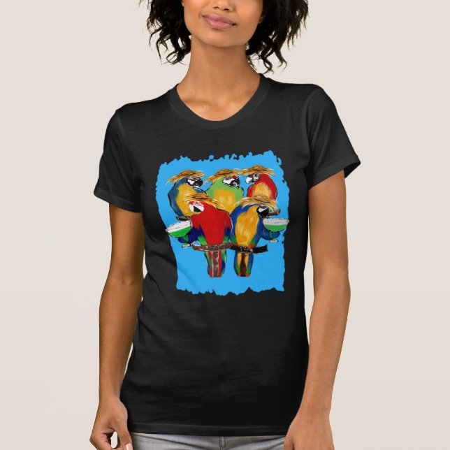 Drunkin Parrots T-Shirt (Front)
