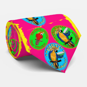 DRUNKIN PARROTS TIE
