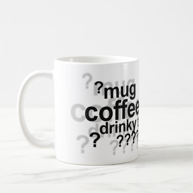 Drunklock Mug - White (Left)