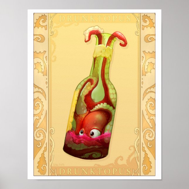 Drunktopus Poster (Front)