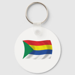 Druze Flag Keychain