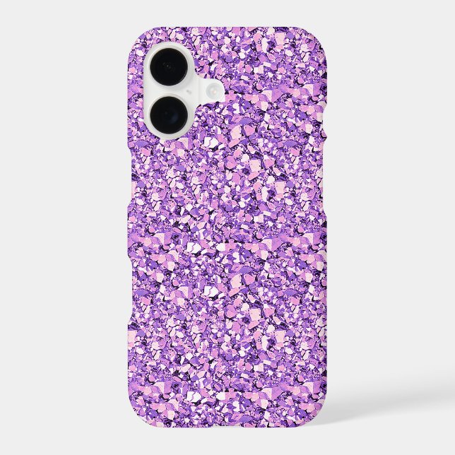Druzy crystal - light orchid (Back)