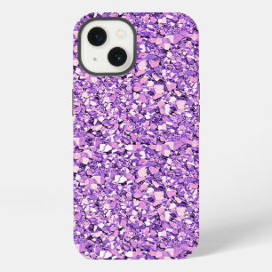 Druzy crystal - light orchid iPhone 13 case