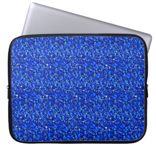 Druzy crystal - Sapphire blue Laptop Sleeve