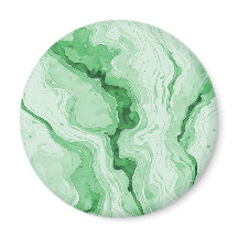 Druzy Forest Green Agate Look