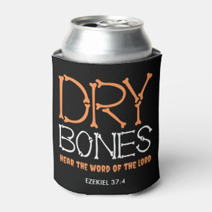 DRY BONES Christian Halloween Can Cooler