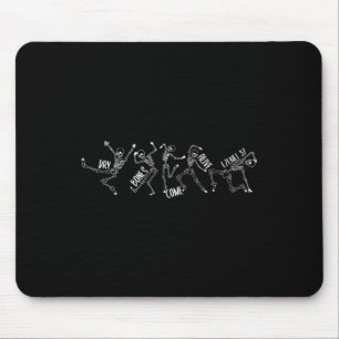 Dry Bones Come Alive Ezekiel 37 Halloween Skeleton Mouse Pad