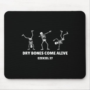 Dry Bones Come Alive Halloween Christian Dancing S Mouse Pad
