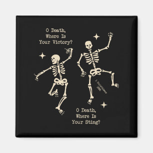 Dry Bones Come Alive Skeleton Dancing Christian Ha Magnet