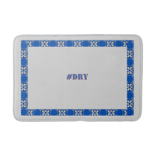 Dry Border Design Bathmat