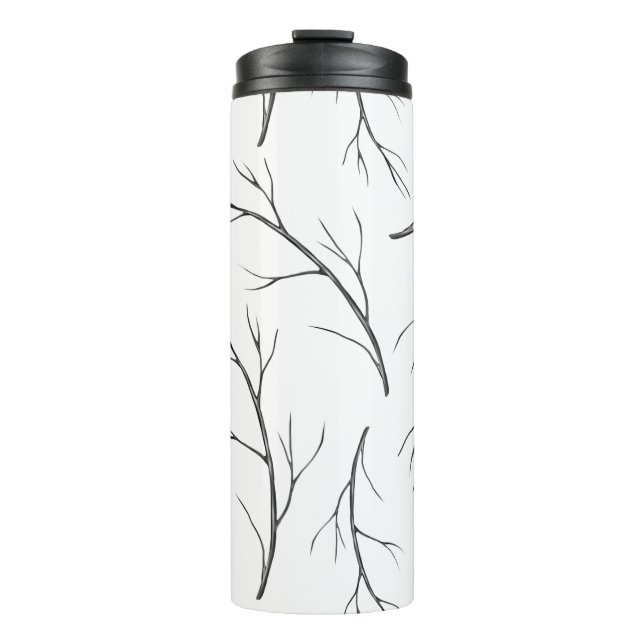 Dry branches thermal tumbler (Front)