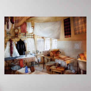 Dry Cleaner - The laundry room Poster