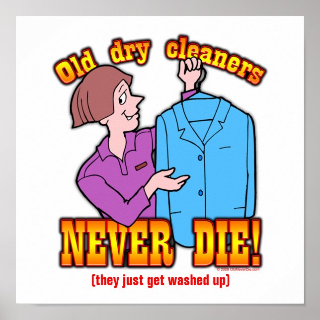 Dry Cleaners Poster (Front)